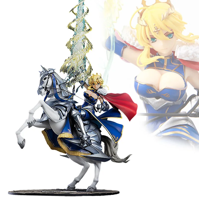 

Аниме Fate Grand Order FGO Saber Lancer Altolia ПВХ экшн-фигурка орнамент Коллекционная модель игрушка подарок
