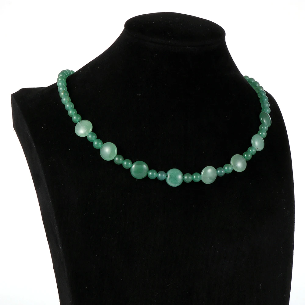 Модные ожерелья с натуральным камнем для женщин этнические индийские бирюзовые