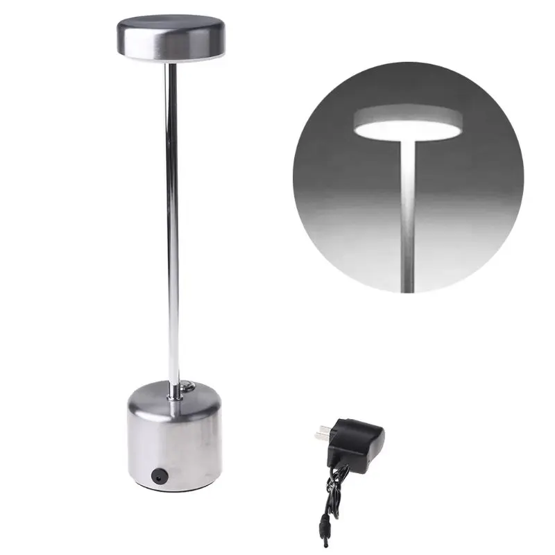 

1 Set LED Table Lamp Modern Restaurant Dinner Light USB Rechargeable Creative Lighting Decor For Bar Hotel Dinning Room