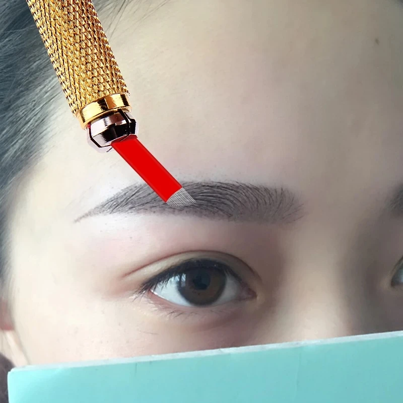 50 шт. иглы для перманентного макияжа 12 шт.|microblading needles|needle permanentpermanent makeup manual |
