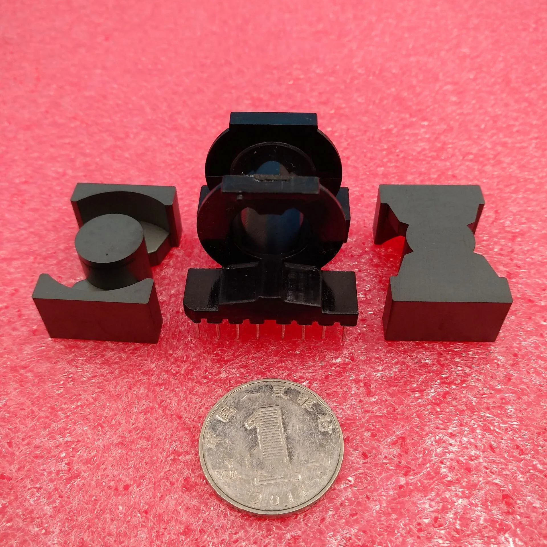 Высокочастотный трансформатор PQ3225 магнитный сердечник вертикальный 6 +