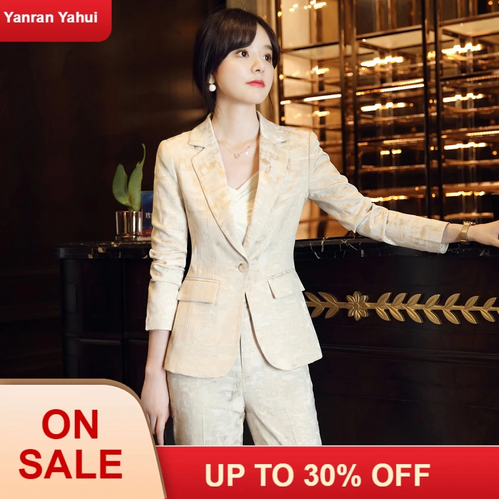 Профессиональная женская одежда для брюк новая модная куртка и высококлассные