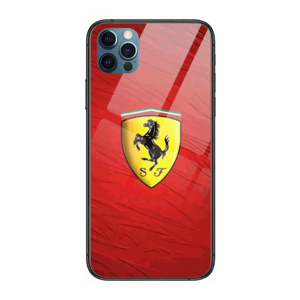 

Case Ferrari sports car Fashion Phone Case cover For OPPO A91 9 83 79 92s 5 F9 A7X Reno2 Realme6pro 5 black tpu cell cover
