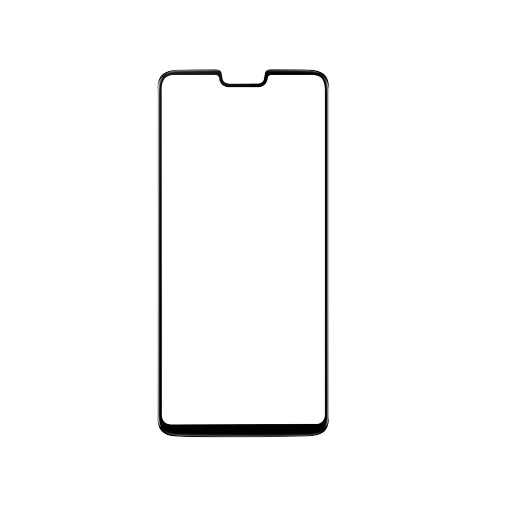 1+ 6 официальный Oneplus 6 3D Закаленное стекло протектор экрана - Цвет: Прозрачный
