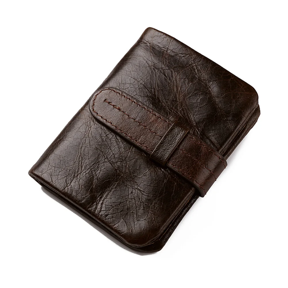 

Wallet slim money clip credit card holder ID business mens Faux leather Fashion