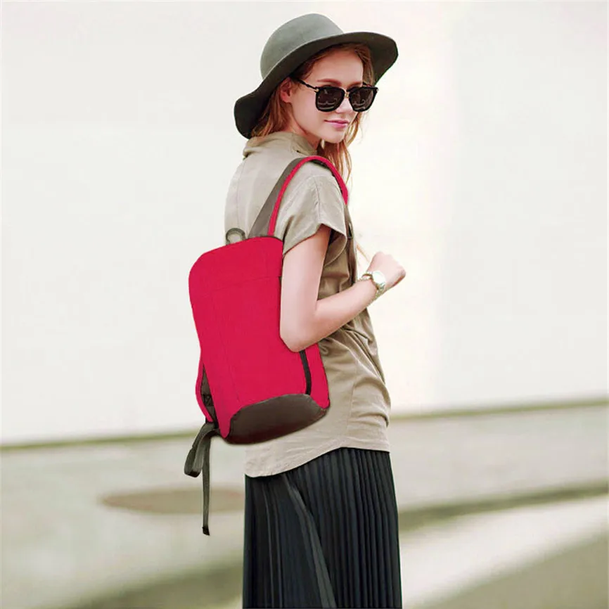 Холщовый спортивный рюкзак походный школьные сумки унисекс сумка простой дизайн