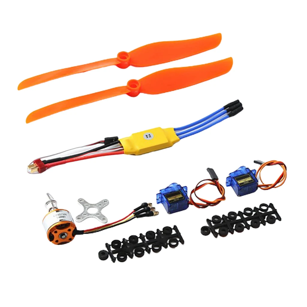 A2212 1400KV бесщеточный двигатель + 30A ESC сервопривод Пропеллер для фототехники|Детали