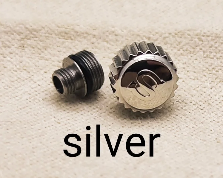 

Free Shipping 1pc Stainless Steel 7mm Seik0 Watch Crown Replacement