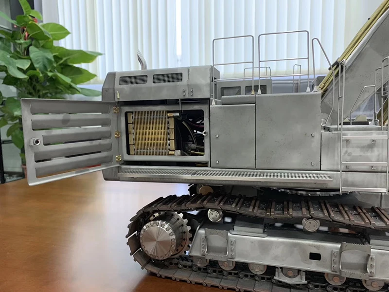 LESU 1/14 масштаб Картер 374F тяжелый экскаватор Полный металлический грузовик комплект Автомобильный радиатор треков звездочки в разобранном виде не окрашены DIY