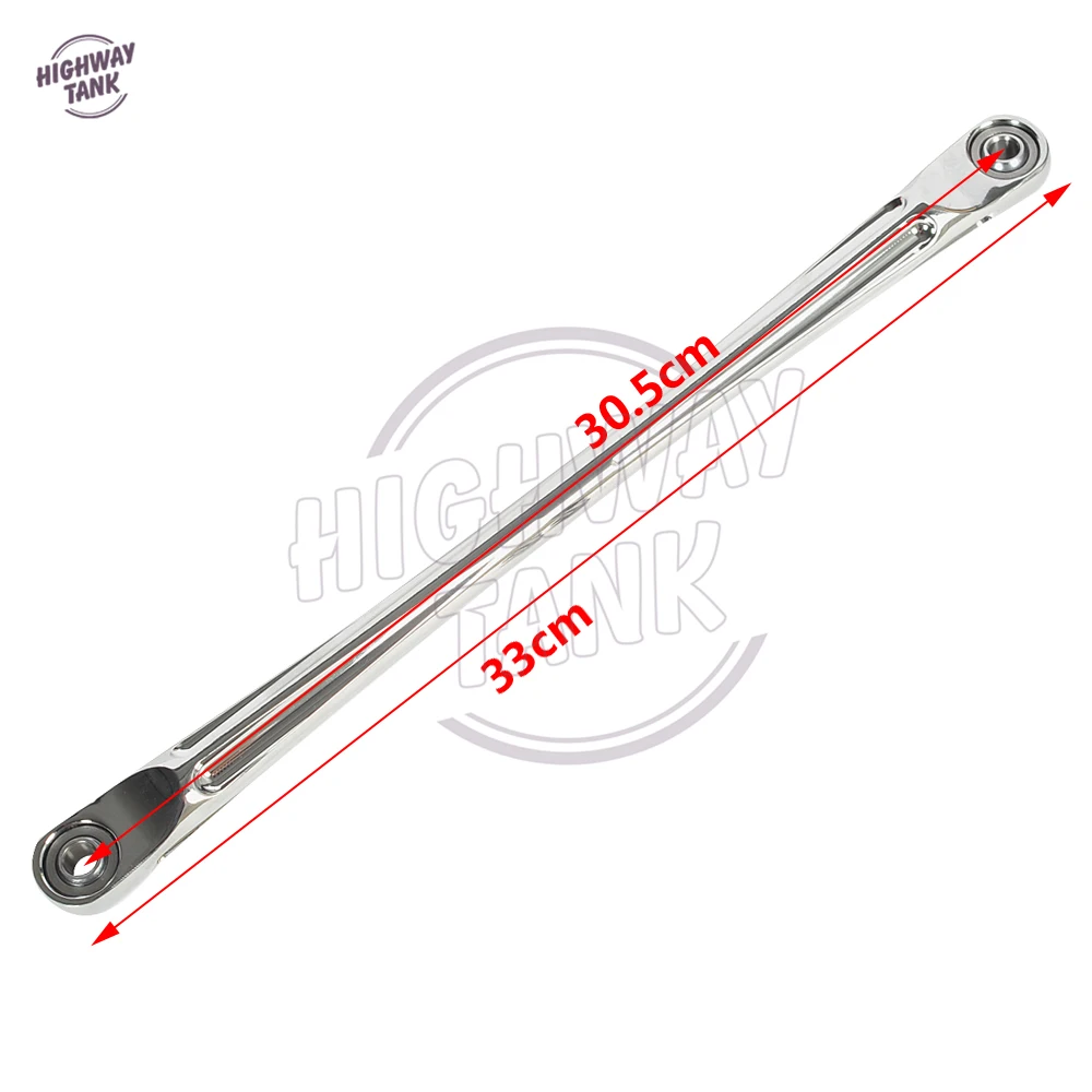 12 &quotхромированный чехол для мотоцикла с ЧПУ рычагом переключения передач Harley