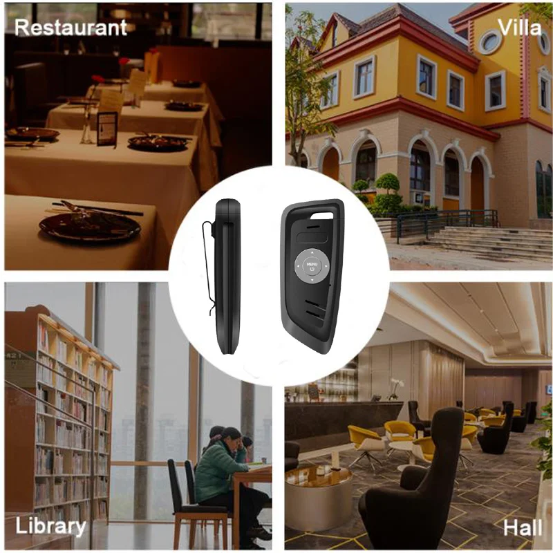  Ayuumy Mini Walkie Talkie 2pcs included Rechargeable Long Range For Kid Communication Portable Two-way Radio Cafe Hotel