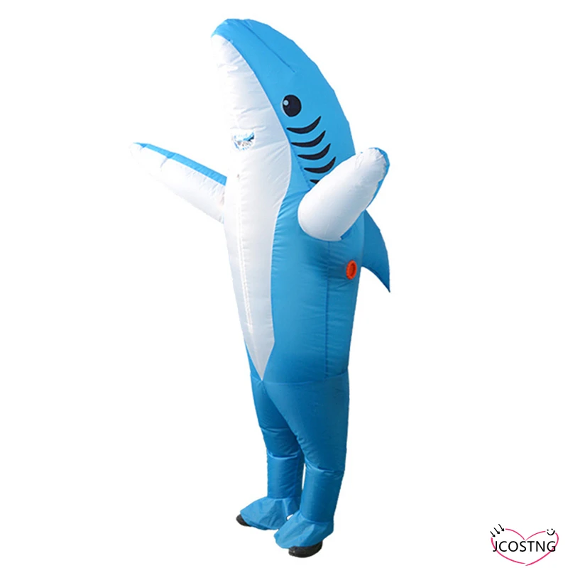 Надувной костюм акулы для Хэллоуина косплея карнавала вечерние НКИ