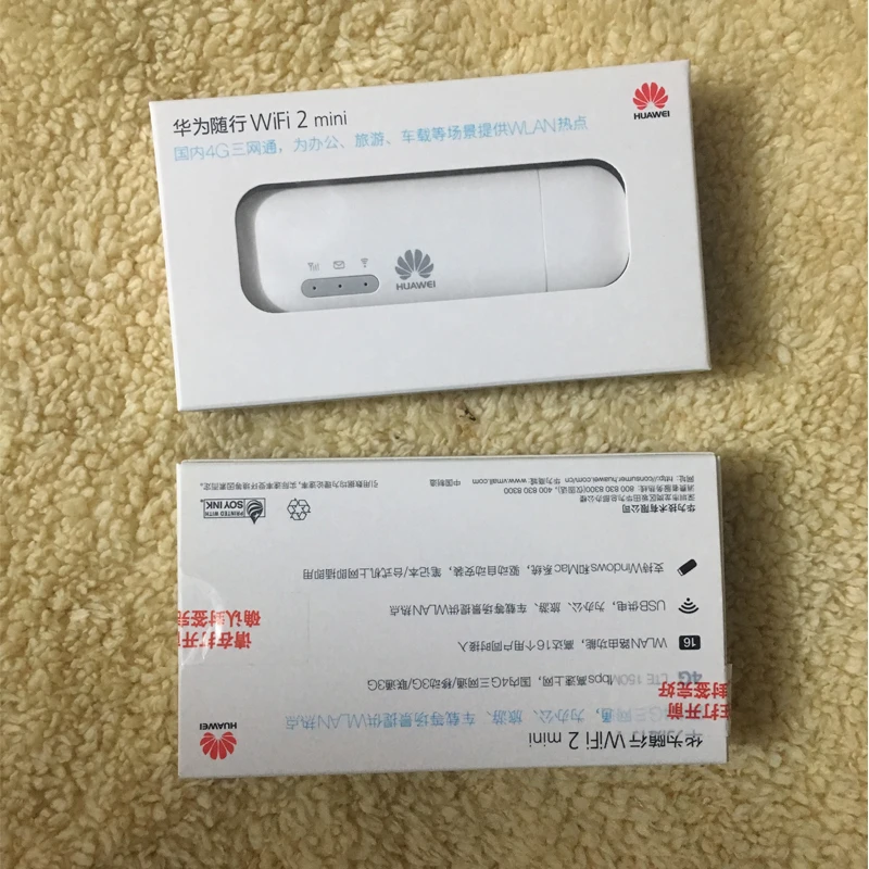 Разблокированный Huawei E8372 4G LTE 150 Мбит/с Wi Fi роутер USB модем ключ автомобильный WiFi