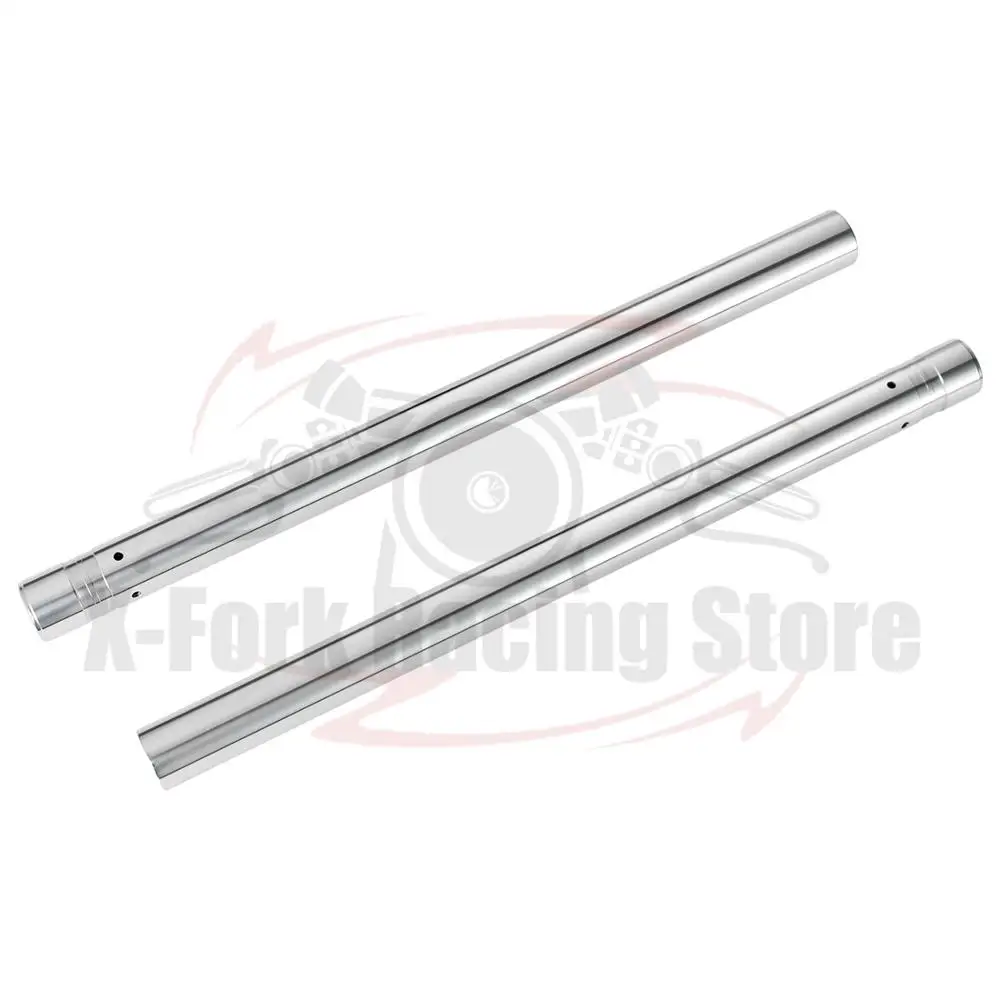 Передняя внутренняя вилка трубы серебряная пара для HONDA CB900F 919 Hornet 2002 2003 51410 MCZ 003