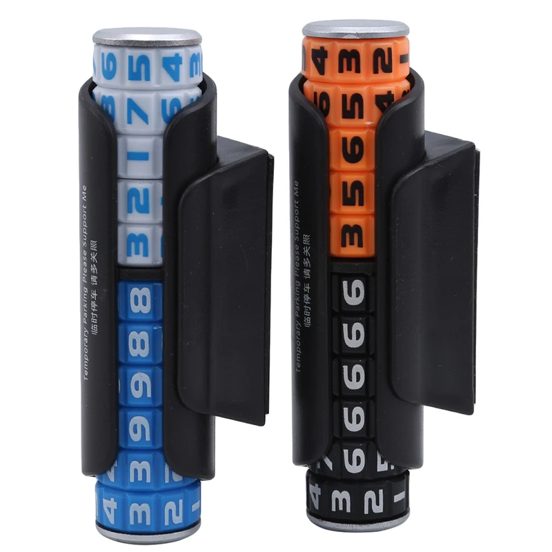 Автомобиль Временная парковочная карта алюминиевый номер телефона знак