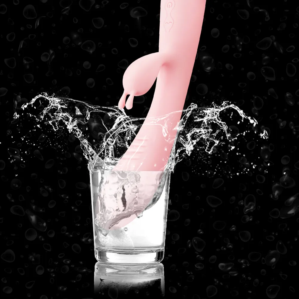 Вибратор-кролик для женщин стимуляции точки G водоупорный с двойной вибрацией