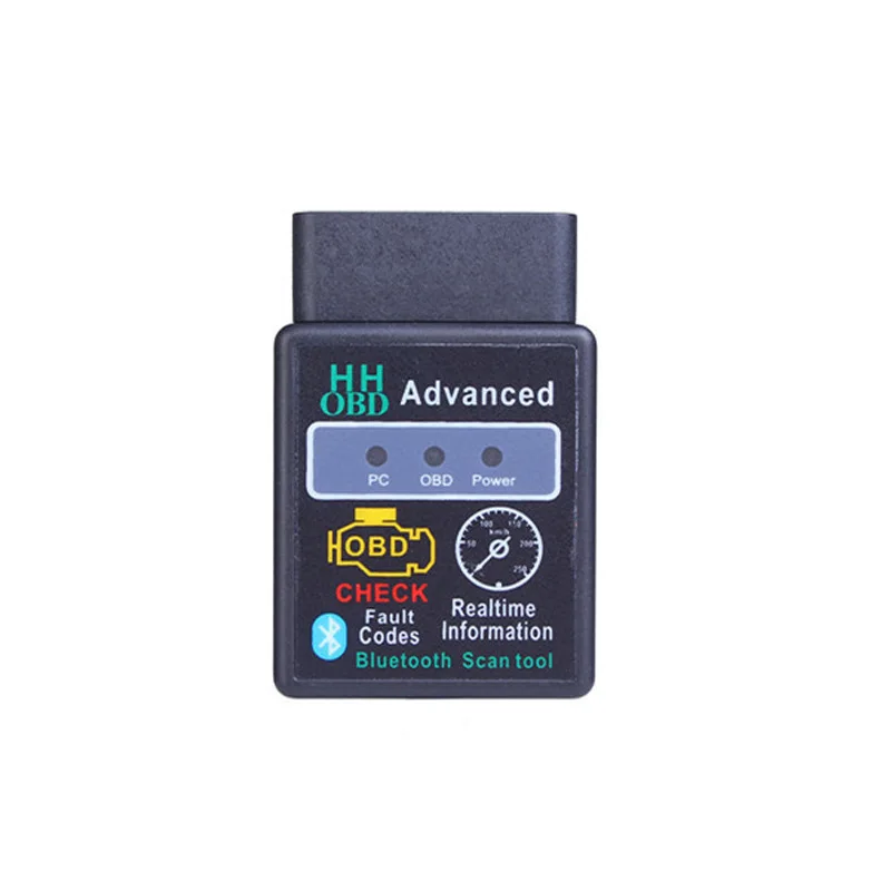 Автомобильный диагностический сканер ELM 327 HHOBD OBD2 V1.5 25k80 V2.1 ELM327 Bluetooth интерфейс
