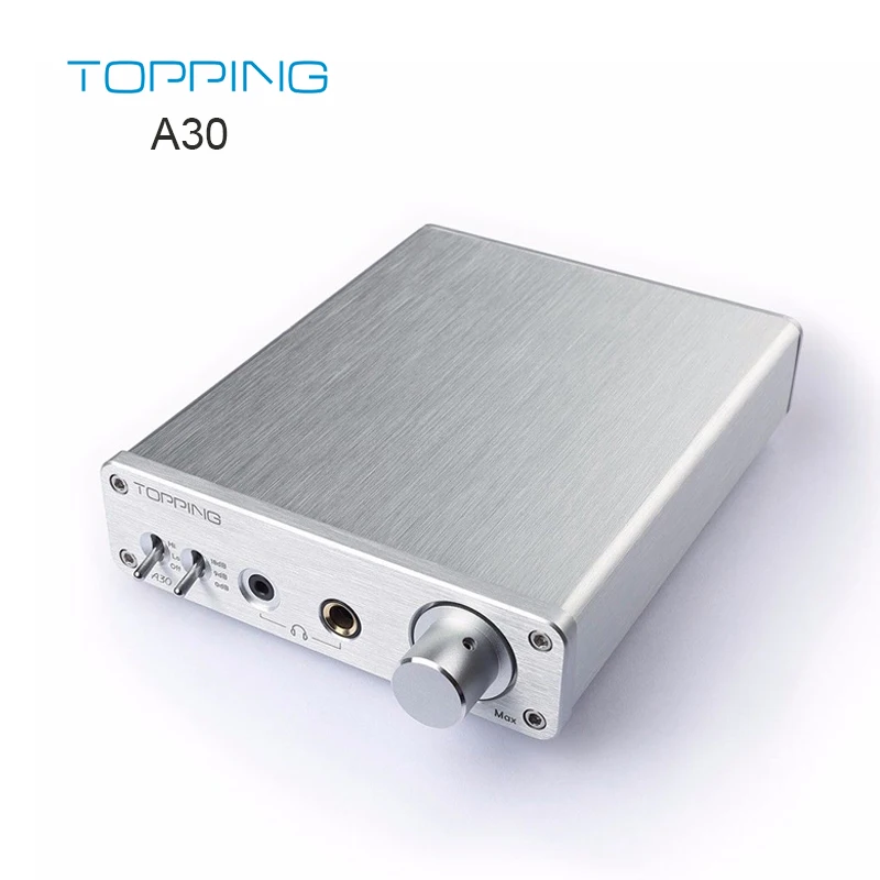 Topping A30 Hifi TPA6120A2 высококачественный усилитель Настольный усилитель для наушников 110 В до 240 В
