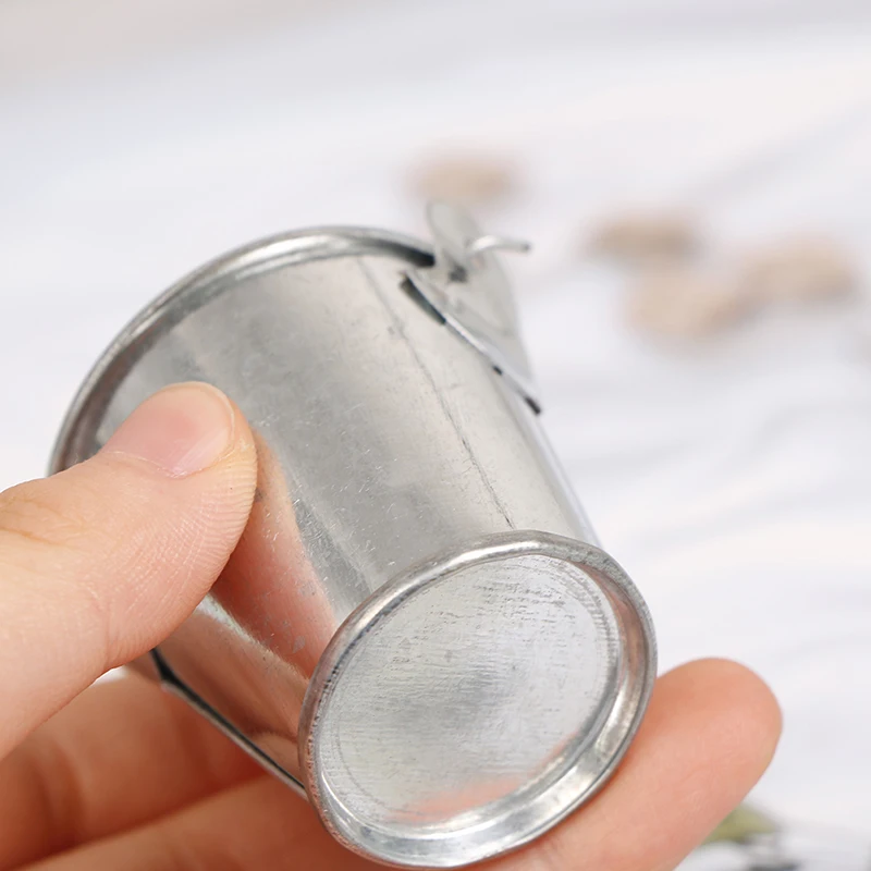 

New Arrival 1/10 Scale Accessories Mini Metal Pail Bucket For Climbing Car TRX-4 Metal Fitting Decoration