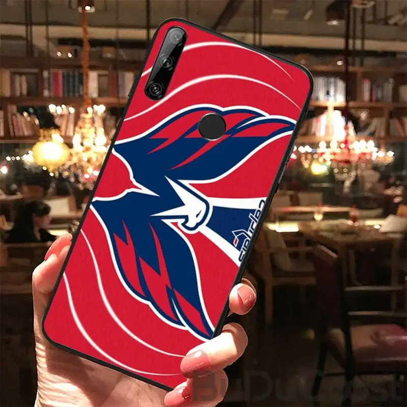 

Washington Hockey Team Badge Phone Case For Huawei Y5 Y6 Y7 Y9 Prime Pro II 2019 2018 Honor 8 8X 9 Lite View9
