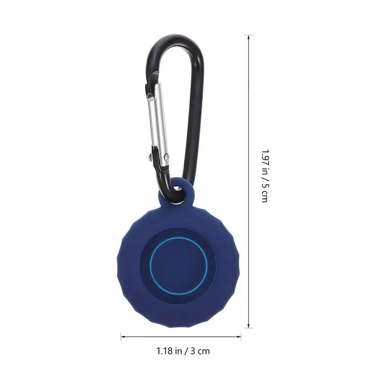 New For Apple Airtag Liquid Silicone Protective Tpu Sleeve For Apple Locator Tracker Anti-Lost Device Keychain Protective Sleeve