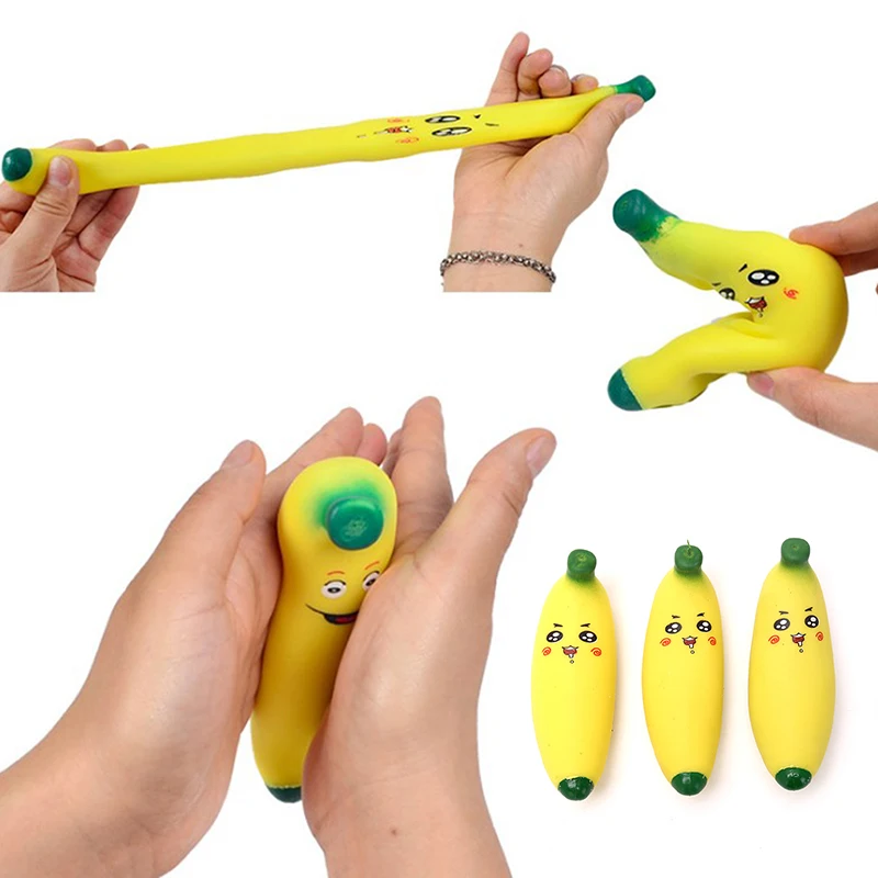 

Banana Squeezing Toys Squeeze Antistress Novelty Toy Stress Relief Venting Joking Decompression Funny Toys
