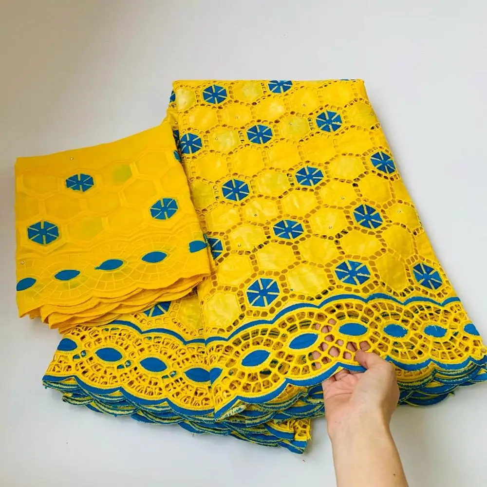 Новое поступление 2020 африканская ткань с вышитыми камнями Сетчатое кружевное