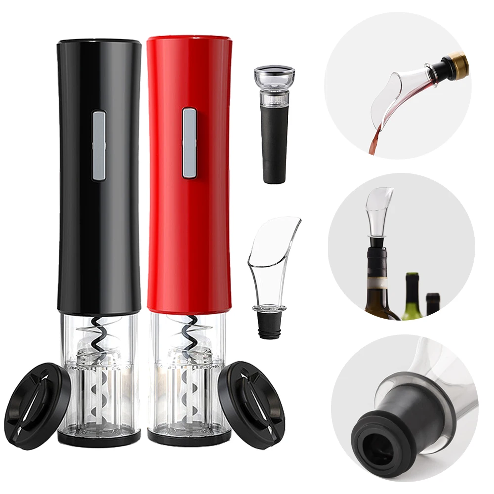 

Electric Wine Bottle Opener Electric Wine Opener Rechargeable Automatic Corkscrew Creative Wine Bottle Opener Kitchen Supplies
