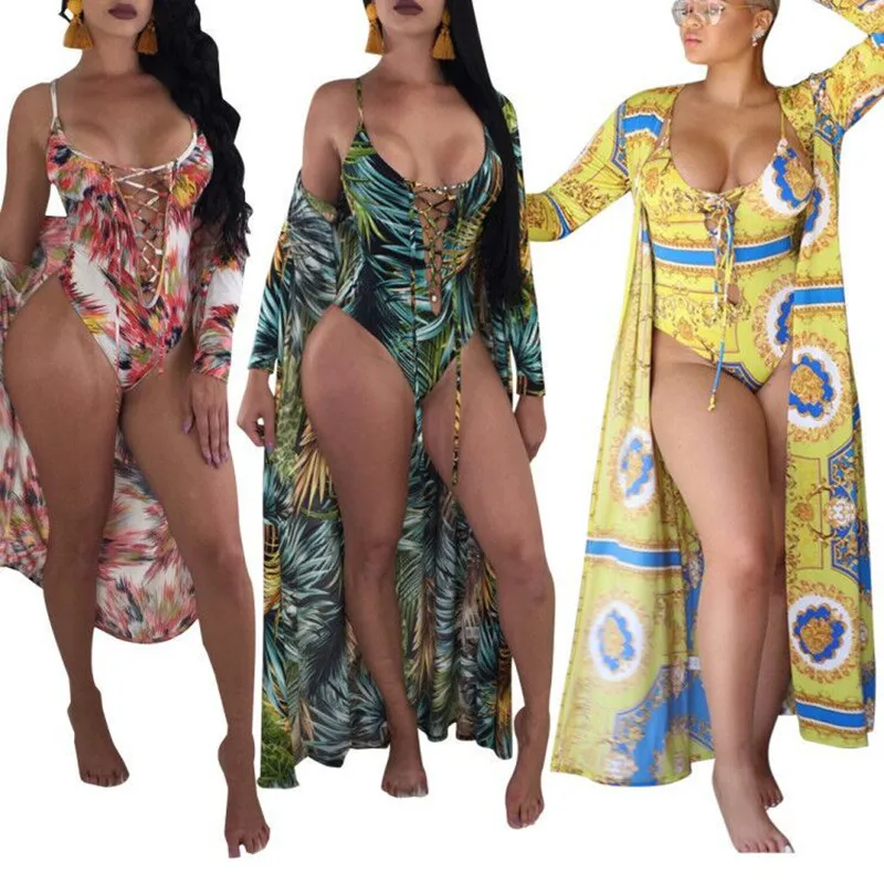 Модные сексуальные весенние и летние модели накидка с принтом пляжный