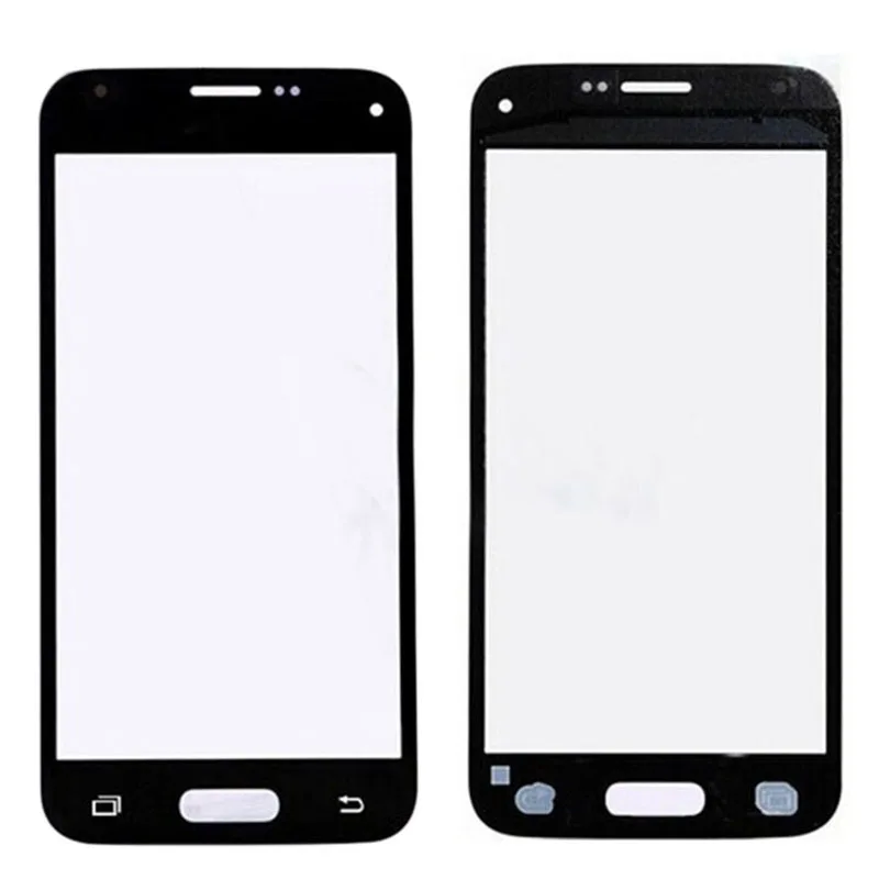 Запасная Передняя стеклянная внешняя верхняя линза для Samsung Galaxy S5 Mini G870A SM G800 G800F