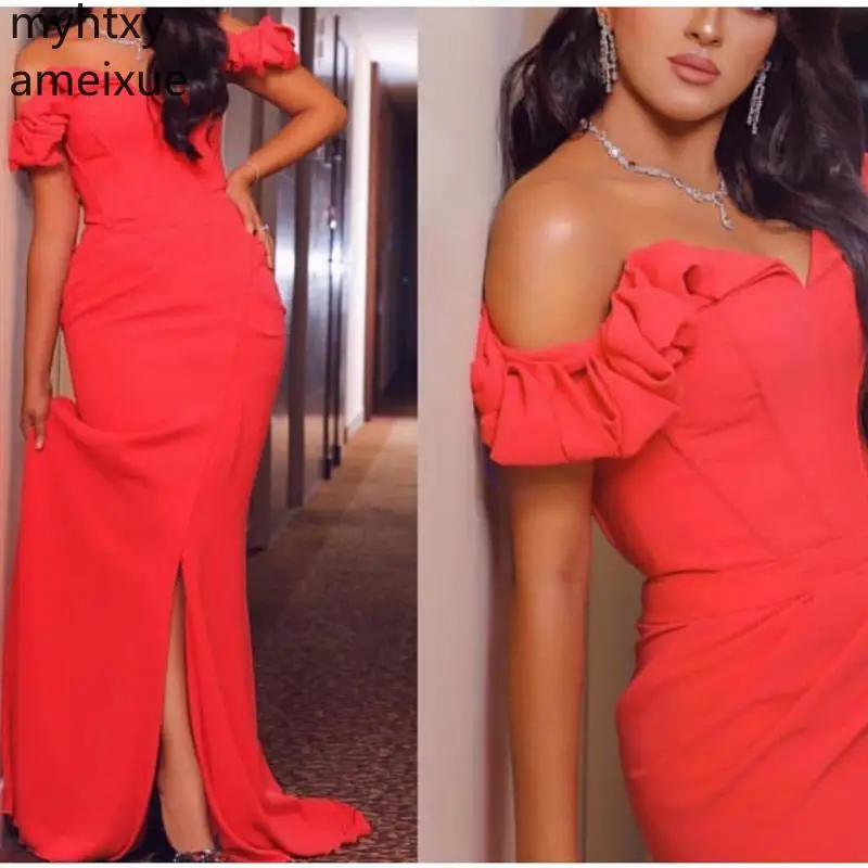 Новые Простые Вечерние платья больших размеров на заказ для женщин 2020 недорогие