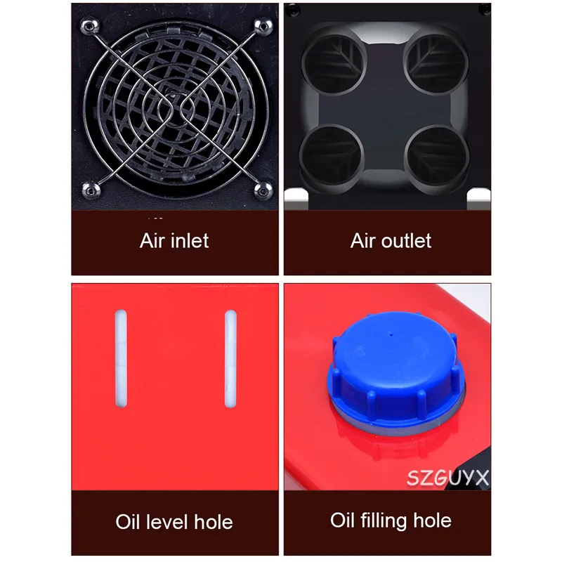 Горизонтальный дизельный Обогреватель из алюминиевого сплава парковочный
