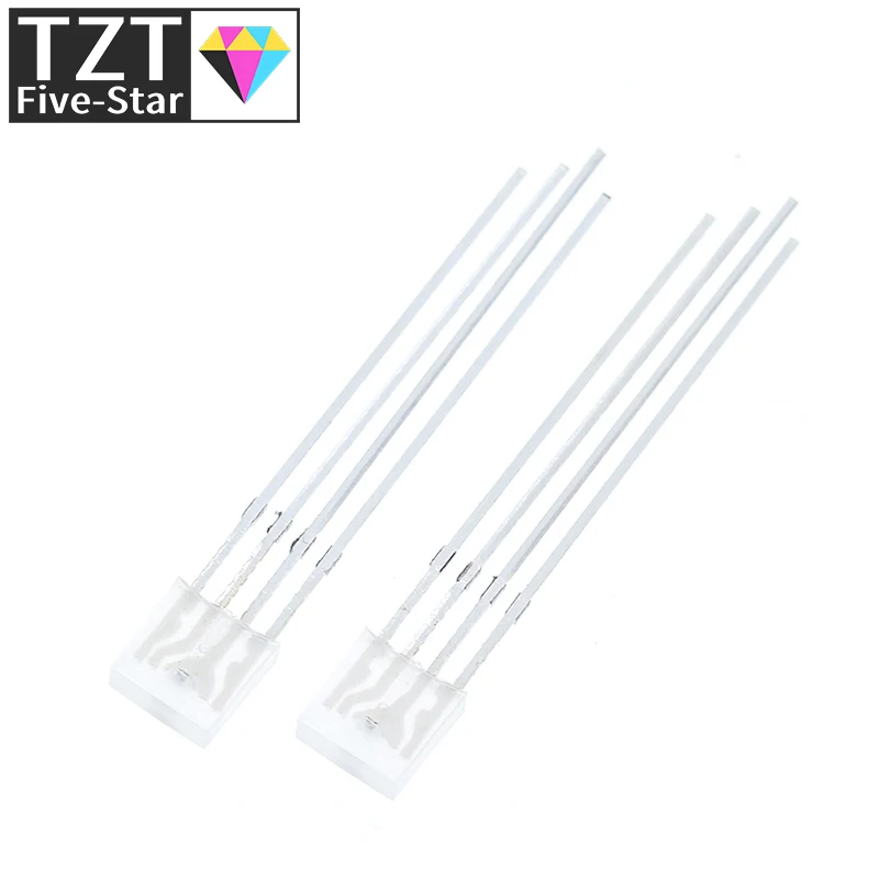 Прямоугосветодиодный светодиод s 100 Diod RGB рассеянный катод/анодный квадратный 2*5*5