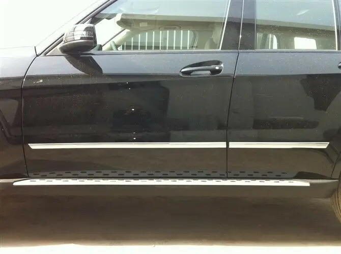 

Chrome Body Side door Molding Trims For Mercedes-Benz X204 GLK GLK300 250 4pcs
