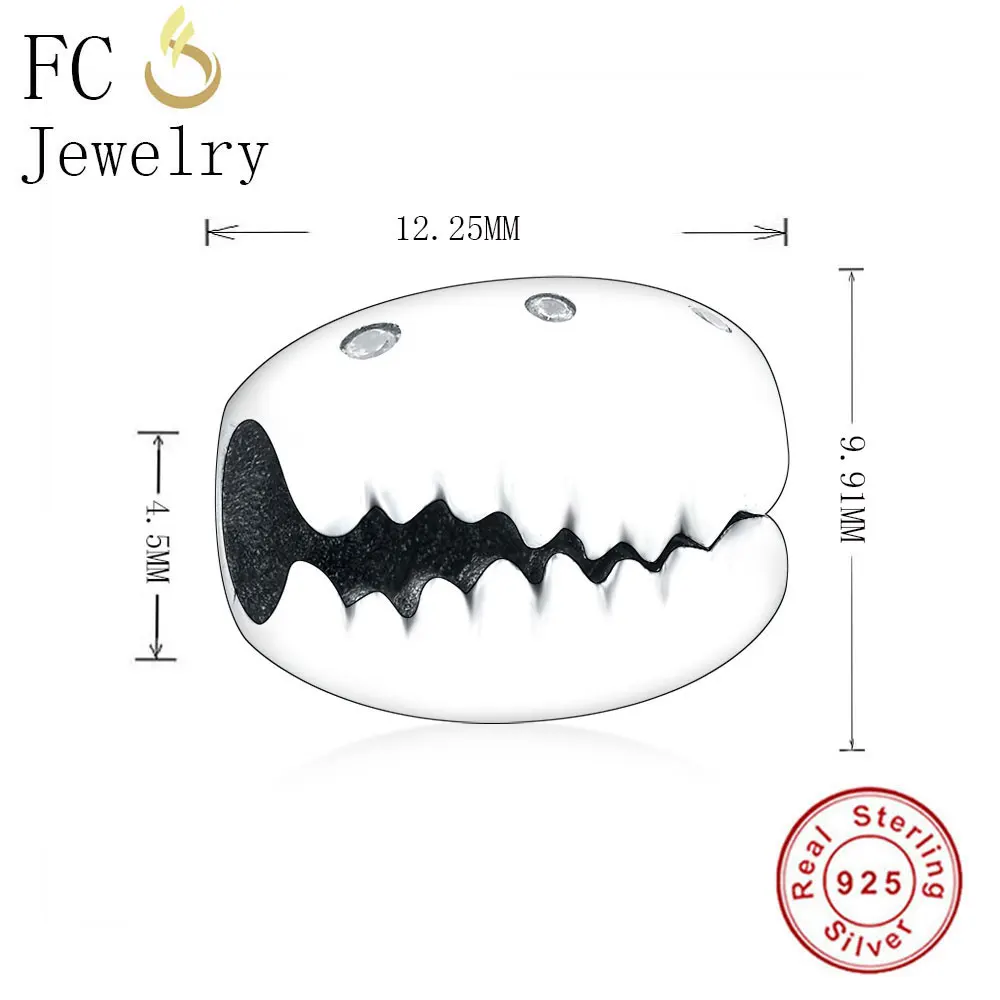 FC Jewelry Fit оригинальный брендовый браслет с подвеской из стерлингового серебра 925