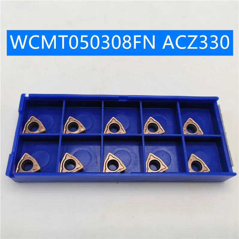 WCMT050308 ACZ330 поворотные твердосплавные вставки инструмент токарный фреза режущий