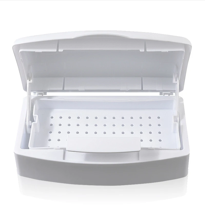 

Nail Tool Disinfection Box Nail Cleaning Box Cleaning Box Alcohol Disinfection Box Nail Sterilization Box