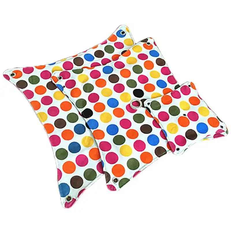 Гамак для домашних животных в горошек маленькое холщовое подвесное одеяло