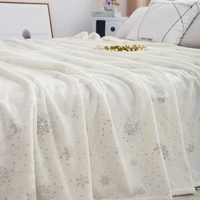 winter large flannel blankets for king beds 230230cm double bed soft warm coral fleece bedspread super soft hot silver blankets