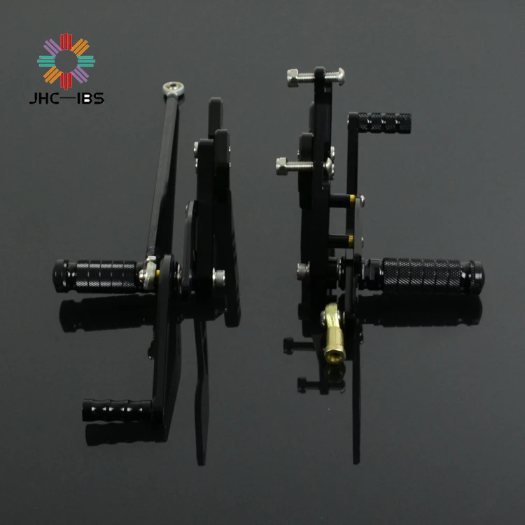 

Adjustable Motorcycle Aluminum Billet Foot Pegs Pedals Rest For Yamaha YZF R6 2003-2005 YZF R6S 2006-2009