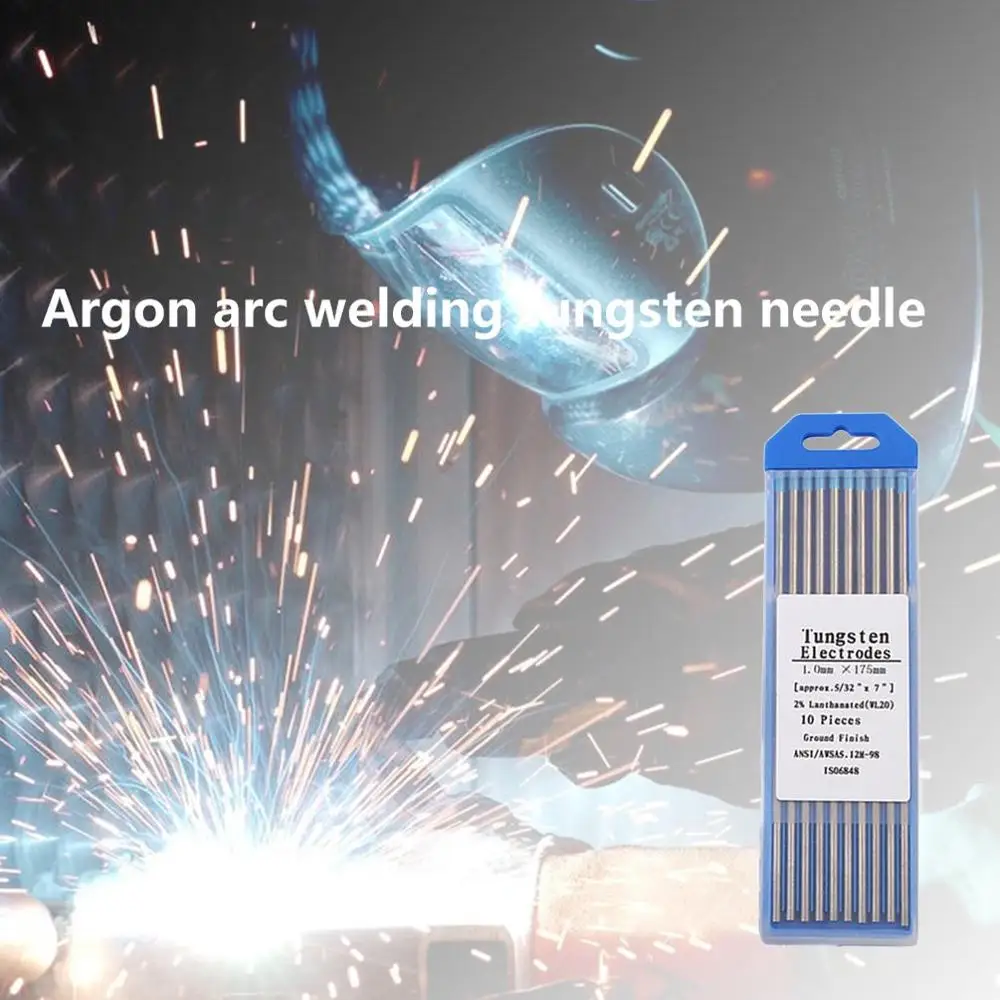 Вольфрамовая электродная головка WL20 синего цвета вольфрамовая игла/стержень для