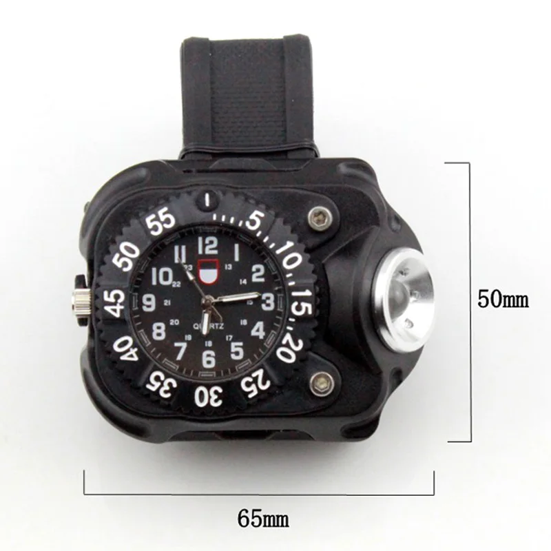 3 в 1 мужские водонепроницаемые светодиодные светильники для наручных часов |