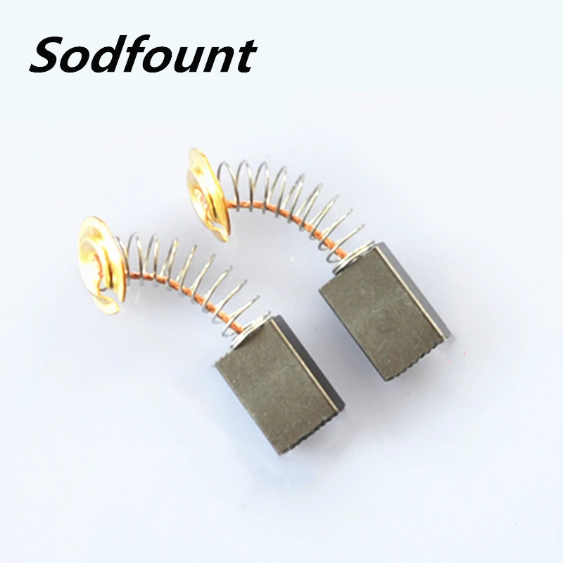 Угловая шлифовальная машина, 10 шт., Угольная щетка 7x11x18 мм, щетка, аксессуары для электроинструментов