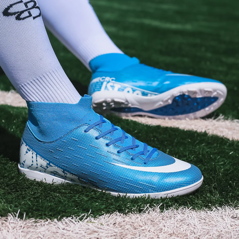 Новинка мужские футбольные бутсы Superfly 13 TF CR7 neymar 360 элитные тренировочный носок
