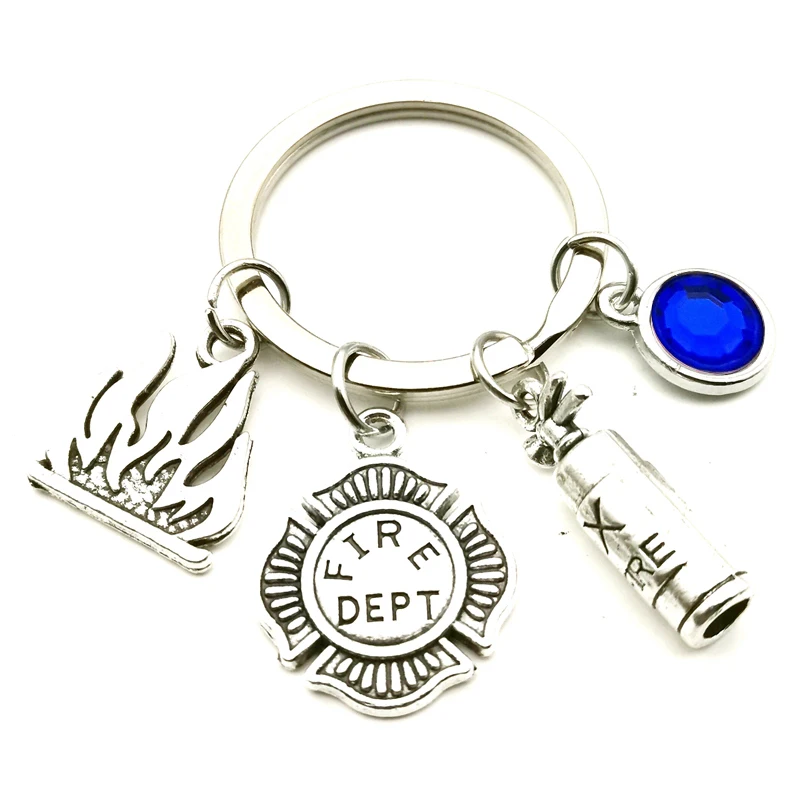 Новый креативный милый пожарный мини огнетушитель брелок для мужчин и женщин