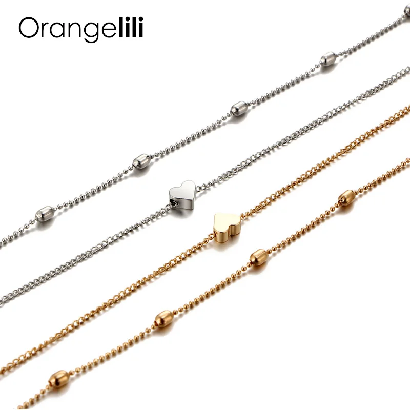 Pinkdudu богемные золотые бусины сердце бабочка чокер ожерелье для женщин подвеска