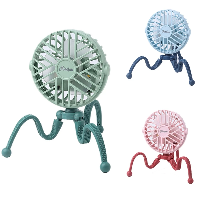 

Mini Hanging Octopus Stand Adjustable USB For Baby Stroller Student