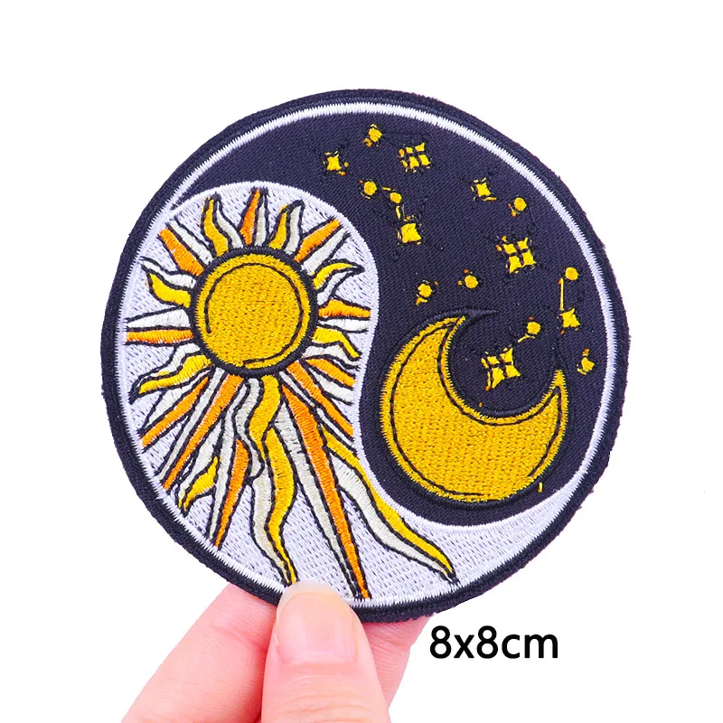 Cartoon Letter Stripes Heart Love Embroideried Patches For Clothing DIY Iron On Clothes Hippie Badges Pride Gay Patch | Дом и сад