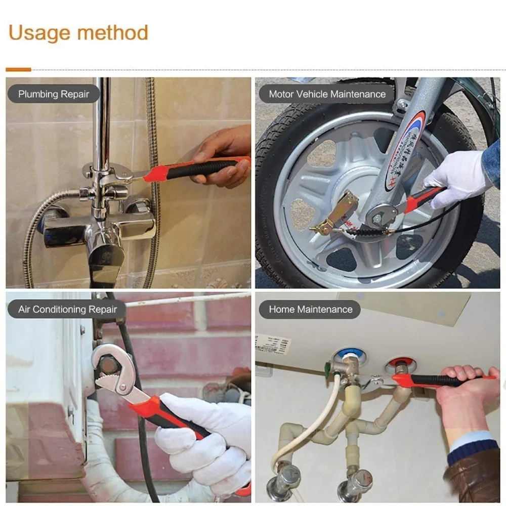 

Car Repair Universal wrench Kit Adjustable Spanner Hand Tool Set ratchet socket wrenchs spanner key sets kits
