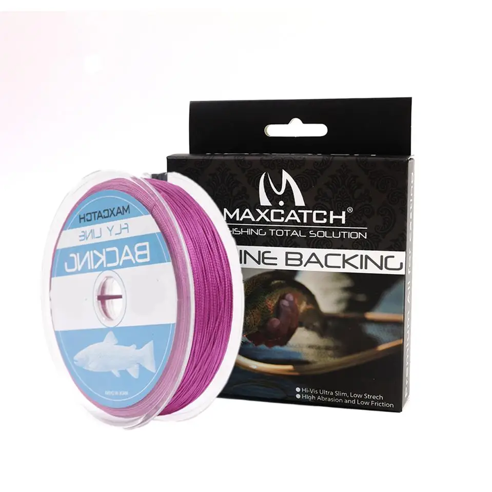 Maximumcatch 20/30LB Плетеный опорная линия 50/100/300 ярд разноцветные Цвет Fly леска - Цвет: Purple